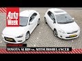 Toyota Auris Hybrid (2012) vs Mitsubishi Lancer (2014) - Dubbeltest