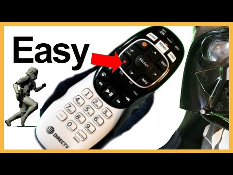 How to Program DirecTV Remote to TV and Receiver