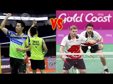 Goh V shem / Tan Wee Kiong VS Marcus Ellis / Chris Langridge #badminton