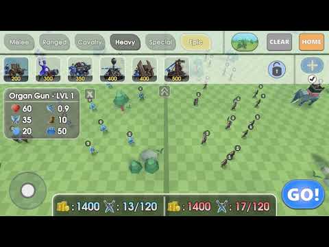 Epic Battle Simulator 2: Team Red Elephant vs Team Blue Bears