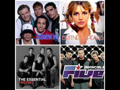 POP EN INGLÉS MIX - BACKSTREET BOYS - BRITNEY SPEARS - NSYNC - FIVE - (DJ ALEX)