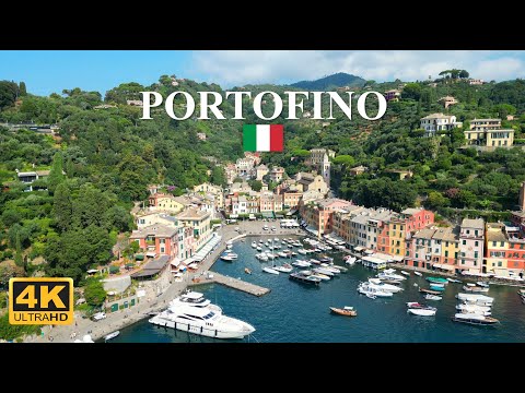 Portofino - Italy - 4K Walking Tour & Drone footage #liguria #italy #portofino #cinqueterre
