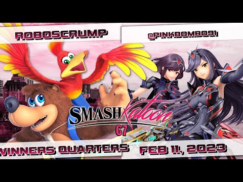 RoboScrump (Banjo) vs. @pinkbombo91 (Pyra Mythra) - Winners Quarters - Smashkatoon 67: Shall We