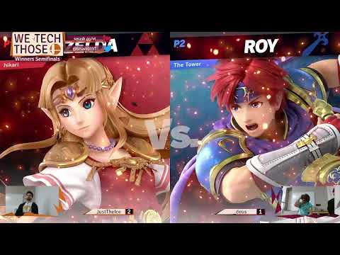 Tech Chase 10 JustTheIce (Pyra/Mythra, Zelda) vs _deus (Roy) Winners Semis