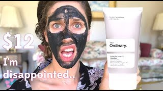 The Ordinary &#39;s NEW Salicylic Acid 2% Masque Review &amp; First Impressions (Acne Mask With Charcoal)