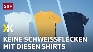 Sport Shirts im Test: Schweizer Marke trotzt dem Schweiss am besten  | 2023 | Kassensturz | SRF
