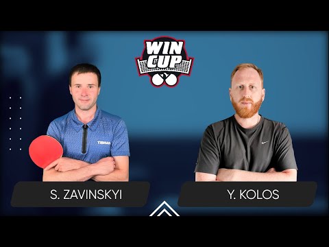 10:00 Serhii Zavinskyi - Yurii Kolos West 1 WIN CUP 18.07.2024 | Table Tennis WINCUP