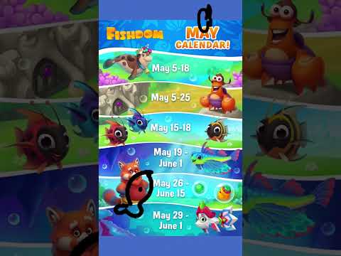 Fishdom new events May 2023 #fishdom #Newevent #howto #playrix
