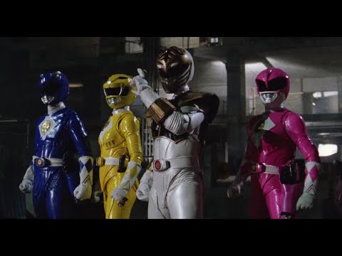 Mighty Morphin Power Rangers (1995) Defeating the Oozemen Scene (HD) Part 2