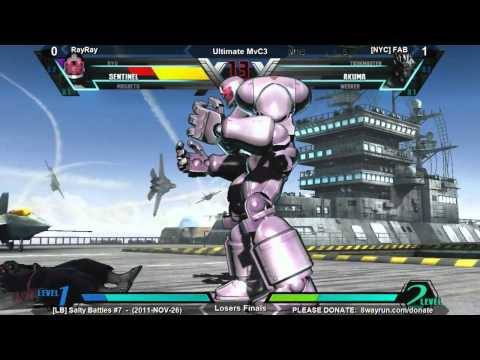 Salty Battles #7 - uMvC3 LF - RayRay VS [NYC] FAB