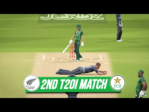 Pakistan Vs New Zealand 2nd T20i Match 2024 | Cricket 24
