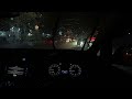Driving In Heavy Rain At Night Relaxation To Relieve Stress Sleep Instantly