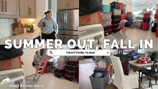 Fall From the Attic 🍂 Decor Reset + Chat: Life Without YouTube