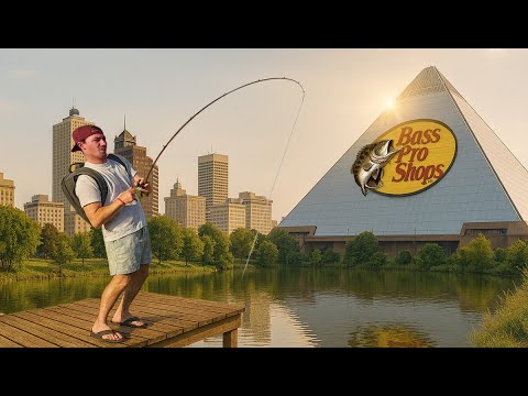 Urban Pond Hopping In Downtown Memphis! -- CASTING CONCRETE PT. 2