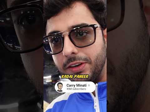 Carry Minati's Favorite Food