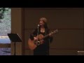 Sally Fingerett performs her song "Chocolate"