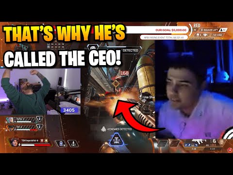 TSM ImperialHal literally HARD CARRYING his team against Pros in ApexRising Tourney!