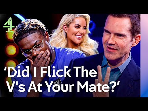 Jimmy Carr Goes Head To Head With A Police Officer! | I Literally Just Told You | Channel 4