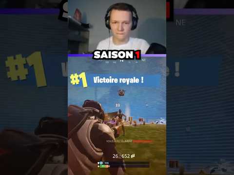 Top 1 Fortnite à CHAQUE saison 😱