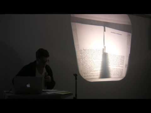 Artists on Artists Lecture Series - Gedi Sibony on Bruce Nauman
