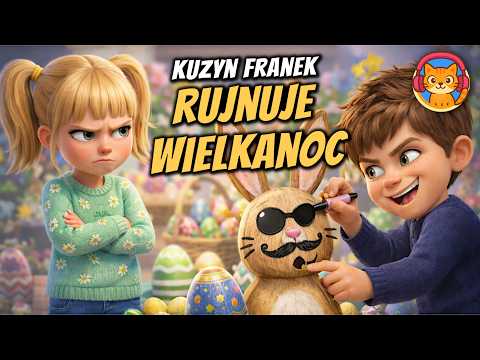 Kuzyn Franek Rujnuje Wielkanoc - okładka bajki audio