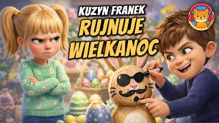 Kuzyn Franek Rujnuje Wielkanoc - okładka bajki audio