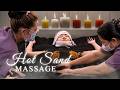 Ultimate Relaxation ️ ASMR Scrubbing Massage With Hot Sand