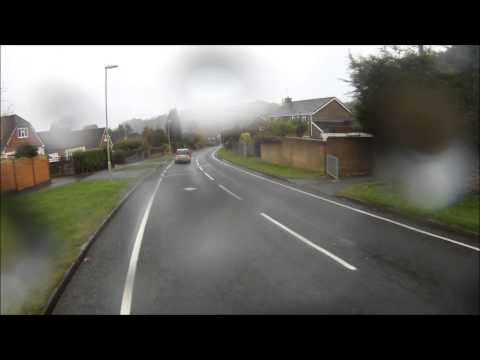 hv08cky Tailgating, close pass, blind corner, abusive passenger.