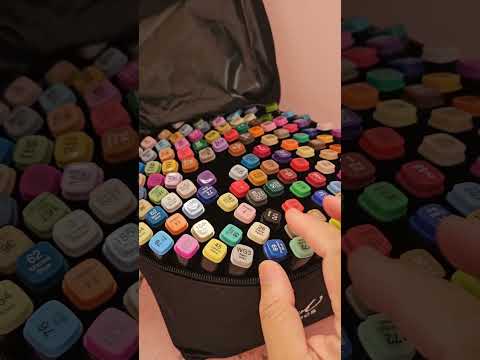 120 Color Marker Pen Set