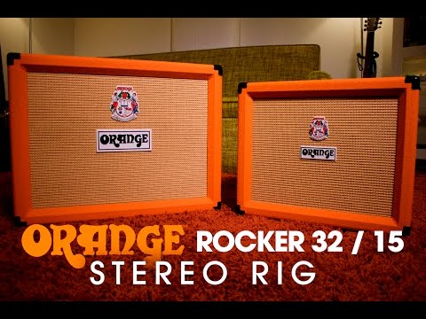 Perfect Pairings: Orange Rocker 15 & Rocker 32