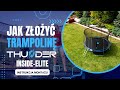 Батут Thunder Elite 252 см з внутрішньою сіткою та драбинкою