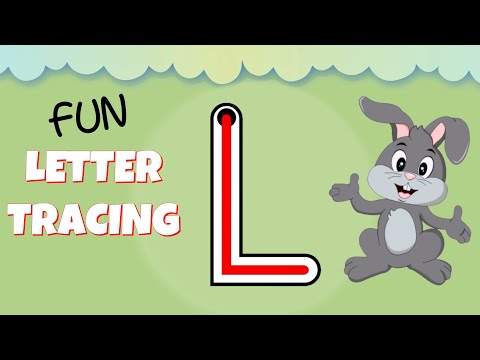 How to Write the Uppercase Letter L - Uppercase Alphabet for Kids