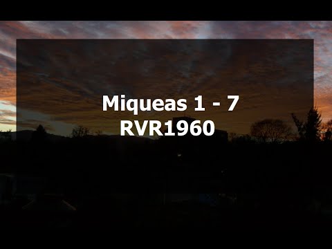 La Biblia hablada / Miqueas 1 - 7