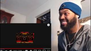 HE HIT THE 50 CENT LAUGH FROM PIGGYBANK LMAO!! | Tory Lanez - Lucky You Freestyle - REACTION