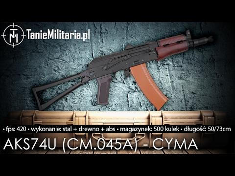 AKS74U (CM.045A) CYMA - TANIEMILITARIA.PL