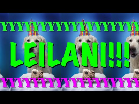 HAPPY BIRTHDAY LEILANI! - EPIC Happy Birthday Song