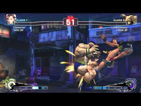 SSF4 Ranked Europe: Clemscher (Chun Li) VS combolewahar (Zangief)
