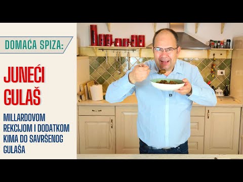 Savršeni GULAŠ -  najbolji recept. Nevjerojatno mekano meso i preukusan umak.