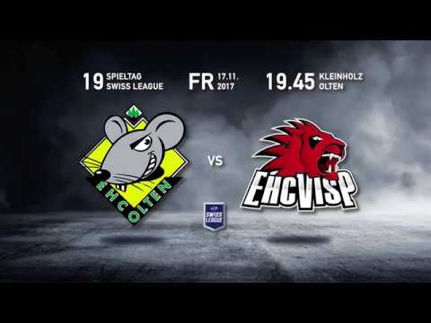 17.11.2017 EHC Olten - EHC Visp 5:6 n.P