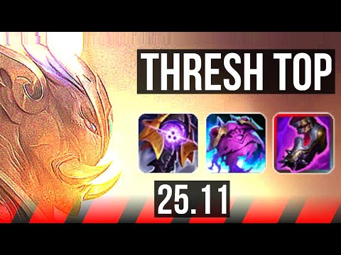 THRESH vs SETT (TOP) | EUW Master | 25.11