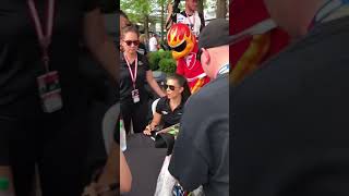 Danica Patrick being about as rude as she can be t