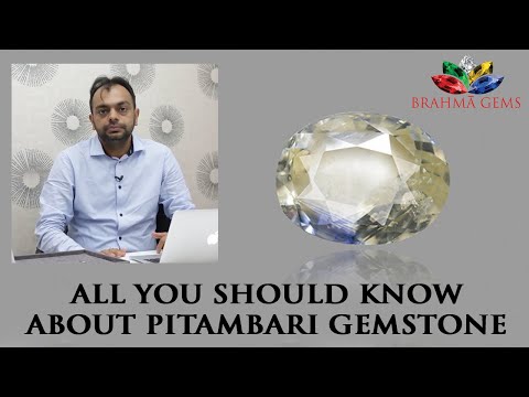 All you should know about Pitambari Gemstone | Brahma Gems