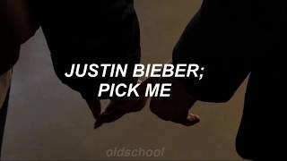 Justin Bieber | Pick Me (Traducida al español)