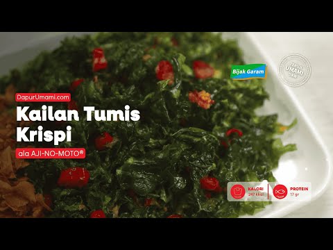 Kailan Tumis Krispi ala AJI-NO-MOTO®