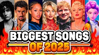 BIGGEST SONGS OF 2025! (Best Songs of the Year)