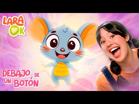 Debajo de un botón | Canción infantil 🎵 | Música para niños
