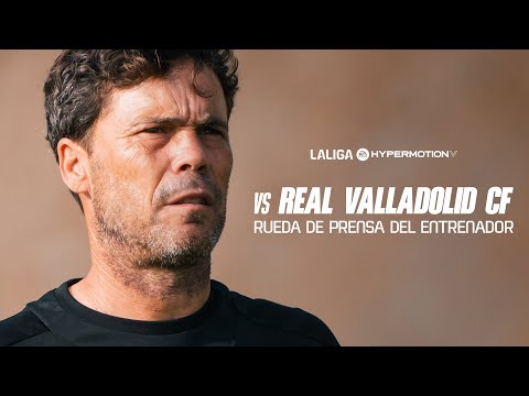🎥 Rueda de prensa previa partido Real Valladolid CF - UD Almería