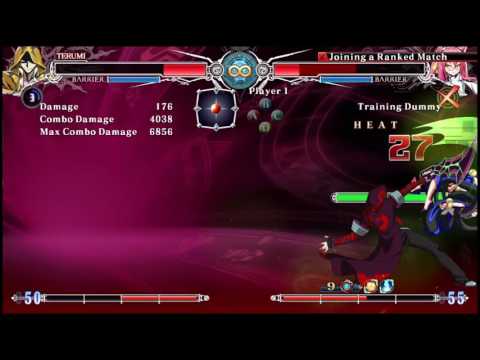 BlazBlue Central Fiction: Terumi j2.D OD starter combo