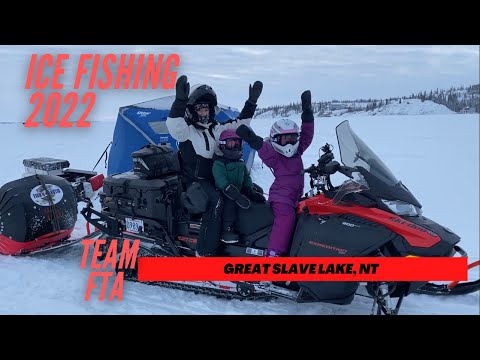 Ice Fishing 2022 - Team Fish'N The Arctic - Great Slave Lake