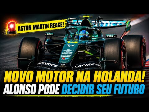 ALONSO ESTÁ DE OLHO! Novo motor Honda pode mudar tudo na Aston Martin